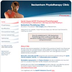 Physiotherapy Website Design | Shape #02