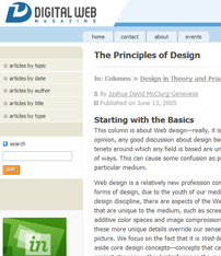 Good Design | Good Web Design | Designing Article | Good Design Principles | Good Design Article. principles of good design